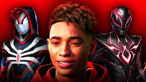 Spider Man 2 Ps5 Reveals 5 New Suits For Miles Morales In Full Photos