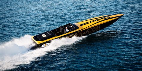 Mercedes Marauder Gt S Is One Badass Fast Cigarette Racing Boat Boat Mercedes Racing Speed