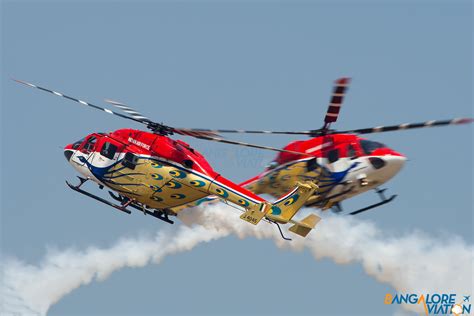 Sarang Helicopters Display Team Hal Dhruv Indian Air Force By