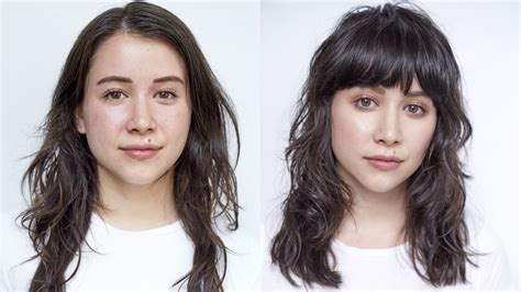 This Awesome Hair Makeover Will Convince You To Get Bangs For Fall Allure