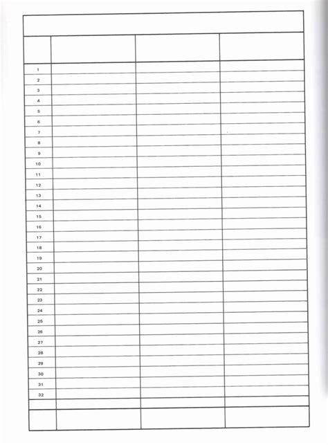 Blank Spreadsheets Printable Pdf Excelxo Com Vrogue