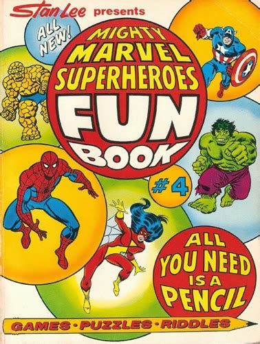 Marvel Comics Of The 1980s 1978 The Mighty Marvel Superheroes Fun
