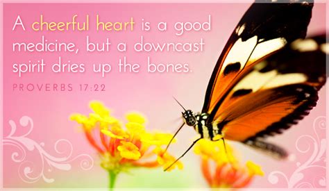 Cheerful Heart Scripture Cards Ecard Free Christian Ecards Online