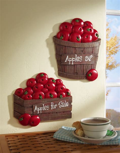 These country kitchen accessories are the perfect way to bring a traditional country feel to your home. Superb Country Apple Kitchen Decor #5 Apple Kitchen Wall ...