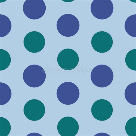 Multi Colored Geometric Polka Dot Seamless Pattern Background Stock