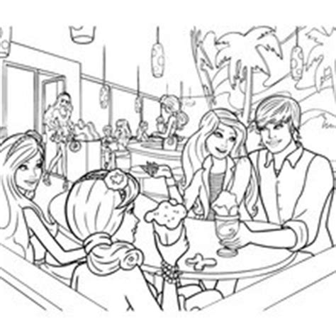 There is in fact a entire world about barbie, of course with ken , her fiancé , skipper her little sister , but also her many friends , including the oldest is midge. Barbie, ken and friends coloring pages - Hellokids.com