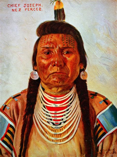 Chief Joseph Nez Perce Indian Chief Poster Print By Science Source