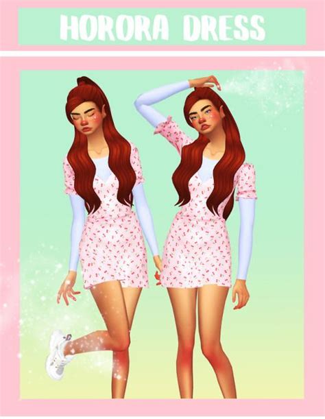 Alaskatrad Horora Dress By Alaskatrad Bgc Custom Thumbnail Sims 4