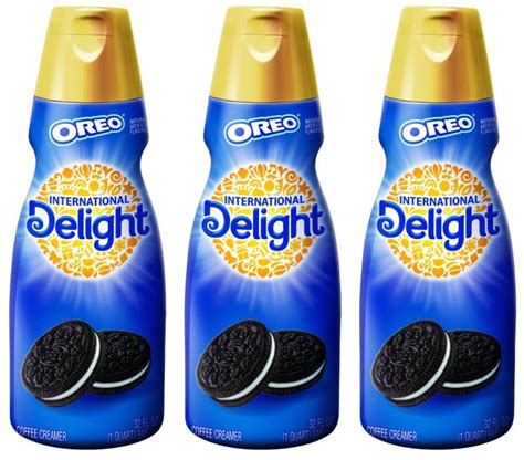 It is traditional and comforting. New International Delight Oreo-Flavored Coffee Creamer ...