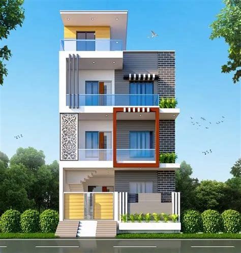 Triplex House Design At Rs 15square Feet In Lucknow Id 25863298455