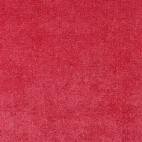 D237 Pink Solid Durable Woven Velvet Upholstery Fabric By The Yard