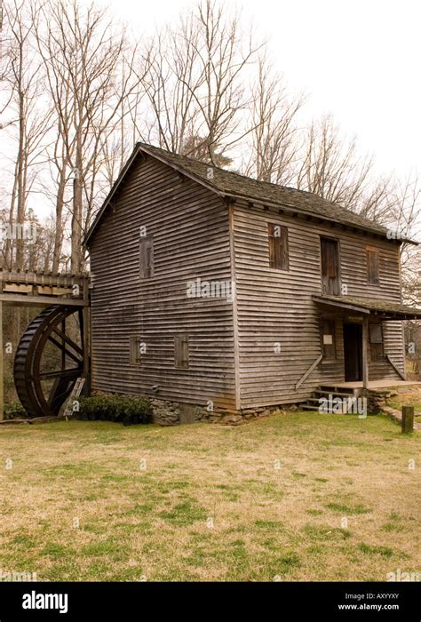 Grist Mill Pickens South Carolina High Resolution Stock Photography And