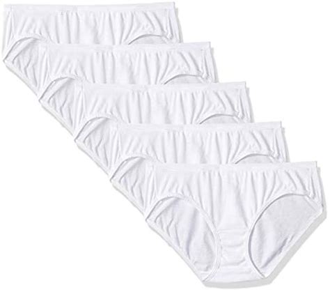 Hanes Comfort Cotton Hipster Panties 5 Pack White 9 In White Lyst