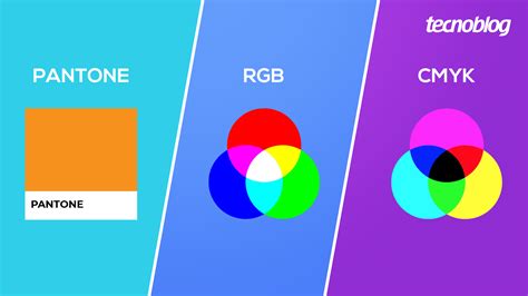 Pantone RGB e CMYK qual a diferença Aplicativos e Software Tecnoblog