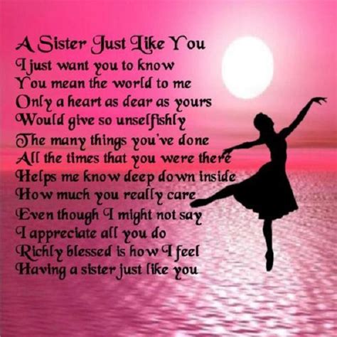 Pin By Pamela K On Sister Sister Poems Sister Birthday Quotes