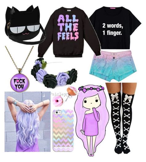 Pastel Goth By Anime Band Lovers Liked On Polyvore Featuring Casetify