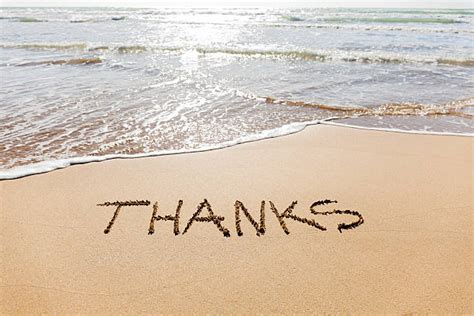 Royalty Free Thank You Beach Pictures Images And Stock Photos Istock