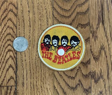 Vintage The Beatles Circle Patch — Roots