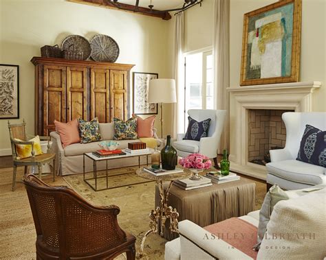 Southern Charm Project Living Room Interior Design Brown Dining