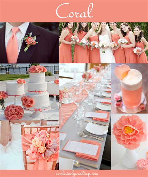 Coral Wedding Color Combination Options You Dont Want To Overlook