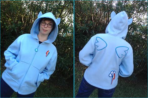 Mlp Cosplay Hoodie 2xl 4xl Custom Made To Order My Little Pony