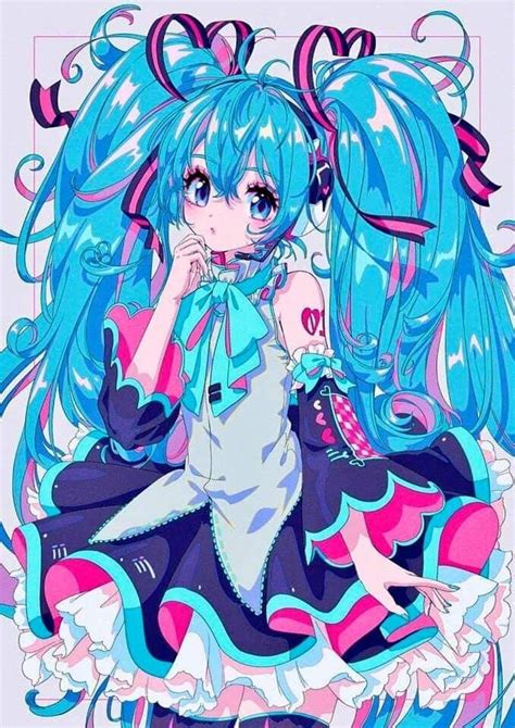 Pin By Dulce On Hatsune Miku Miku Hatsune Vocaloid Anime Art Kawaii