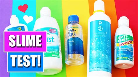 It complains that it can't be changed because it's the primary address. SLIME TEST! 🏳️‍🌈 Which Contact Lens Solution Is The Best ...