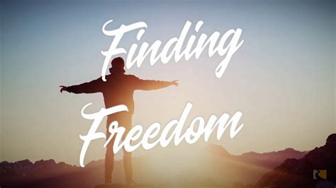 Finding Freedom Youtube