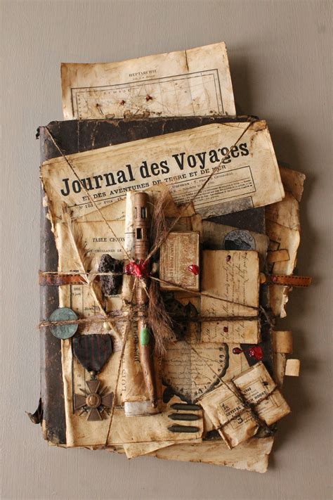 Assemblage By Jcavailles Altered Books Altered Art Mixed Media