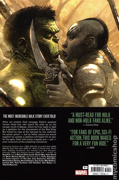 Hulk Planet Hulk Omnibus Hc 2023 Marvel 2nd Edition Comic Books
