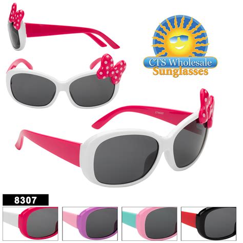 Kids Cute Bow Fashion Sunglasses Style 8307 Cts Wholesale Llc