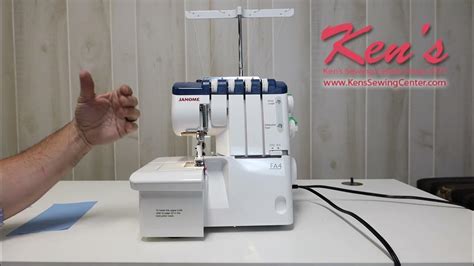 Janome Fa4 Serger Overview By Kens Sewing Center In Muscle Shoals Al