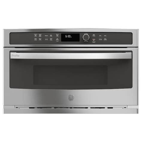 Ge Profile 17 Cu Ft Built In Microwave With Sensor Cooking Controls