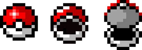 Download Pokeball Pixel Png Png Image With No Background
