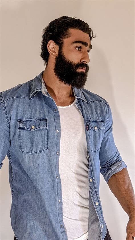 Beard Model Beard Styles For Men Bearded Men Hot Latino Men