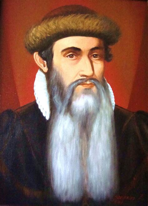 Johannes Gutenberg โยฮันน์ กูเต็นเบอร์ก 1400 1468 Whos Who In