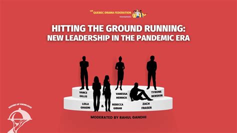 Hitting The Ground Running New Leadership In The Pandemic Era Youtube