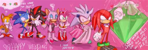 Happy Wedding Sonic The Hedgehog Photo 23866609 Fanpop