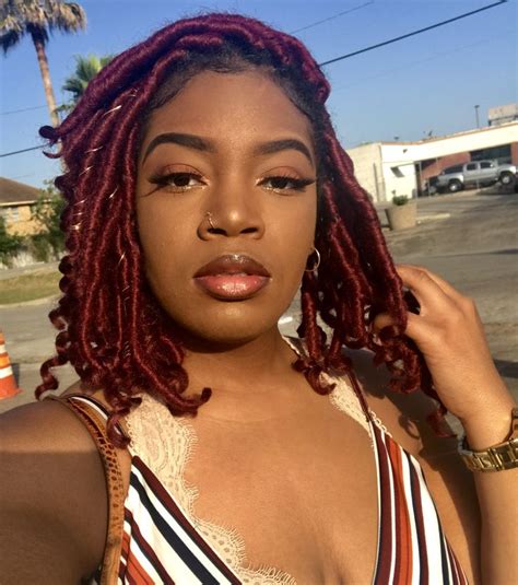 A wide variety of burgundy brazilian hair weave bundles options are available to you, such as hair weaving, skin weft, and flat weft. #GoddessLocs#FauxLocs#Burgundy#Hair#Locs | Weave ...