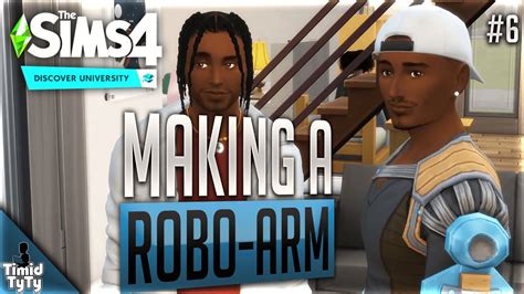 We Made A Robo Arm Sims 4 Lets Play 6 Discover University