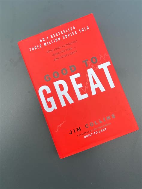 Book Club Good To Great By Jim Collins Uk