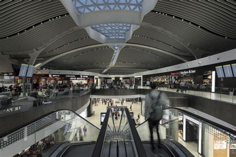 The New E Terminal Of The Leonardo Da Vinci Airport Iguzzini