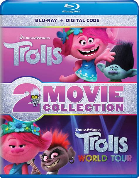 Trolls Trolls World Tour 2 Movie Collection Blu Ray Digital Amazon