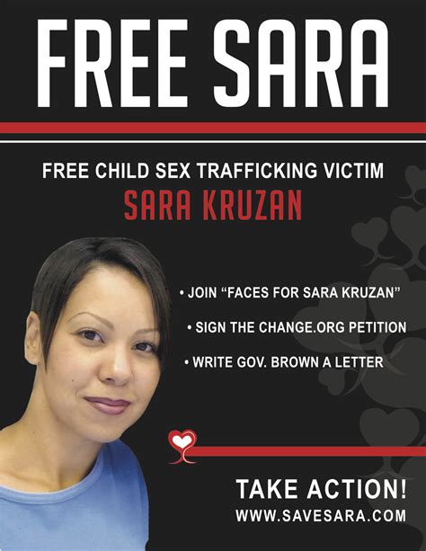 Sara Kruzan International Free Sara Kruzan Campaign