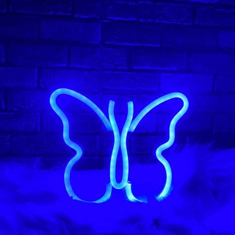 Butterfly Neon Sign Led Neon Lights Usbbattery Powered Wall Light