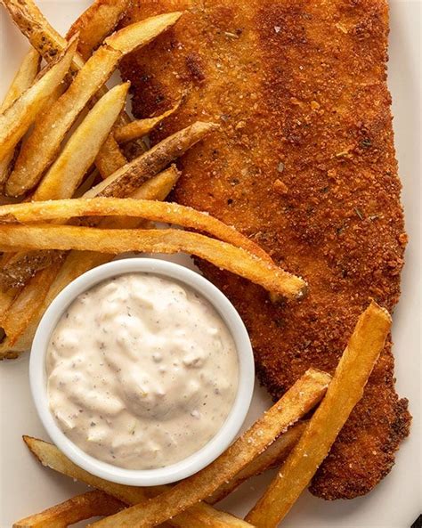 Fried Flounder With Homemade Tartar Sauce Fried Flounder Recipe