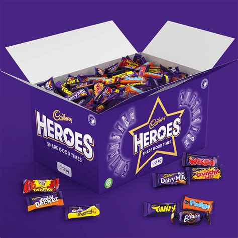 Buy Cadbury Heroes Chocolate Bulk Sharing Box 2 Kg Online At Desertcart India