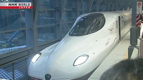 Se Inaugura El Tren Bala Nishi Kyushu Shinkansen Nhk World Japan News