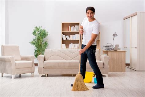 Home Broom Stock Photo Image Of Garbage Domestic Service 24961366