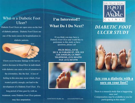 Diabetic Foot Care Brochure